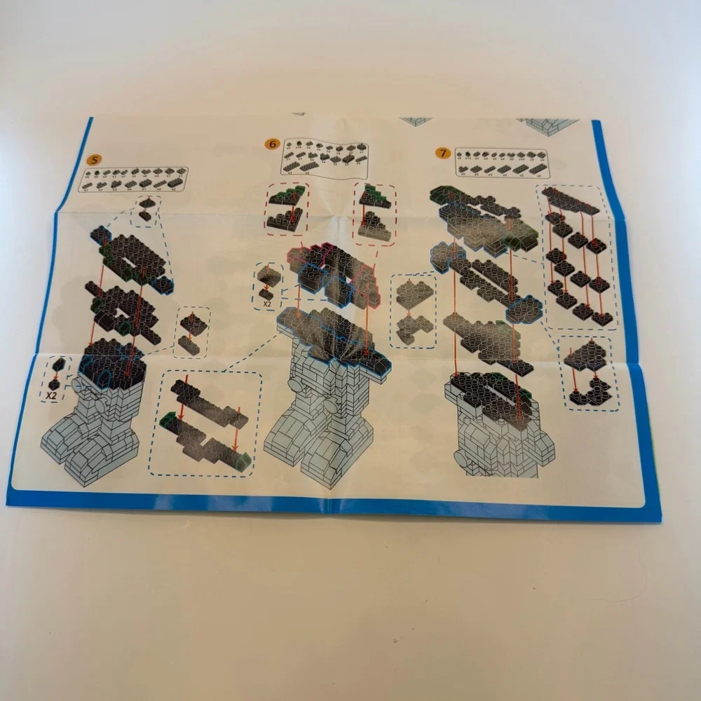 Wise‎ Hawk Micro Building Blocks - Artistic/Bear Style (774 Pieces)